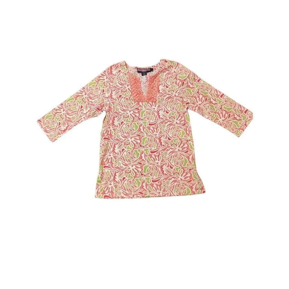 Girls Vineyard Vines Tunic By Shep & Ian, Size Large